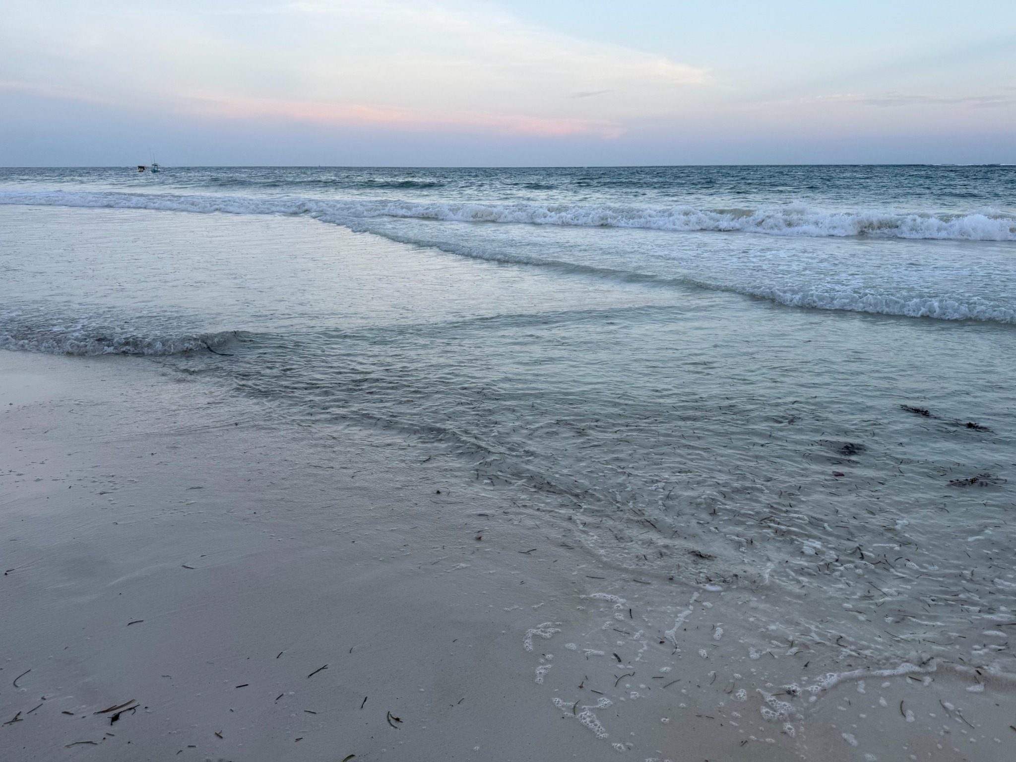 Diani beach sunset